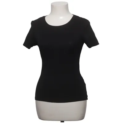 T-shirt (Zwart) van FSBN Sister Katoen, Elastaan