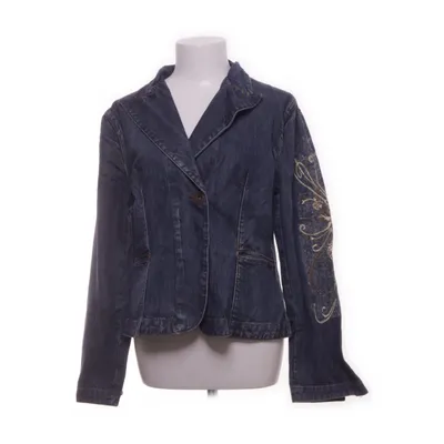Veste en jean (Bleu) de Revers Jeans Coton