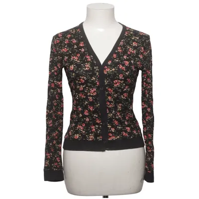 Cardigan (Sort, Flerfarvet) fra Naf Naf Bomuld, Elastan, Viscose