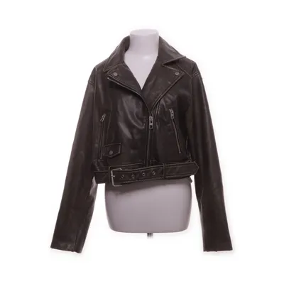 Bikerjacka (Grön) från Zara Polyester, Polyuretan