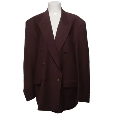 Blazer (Rouge) de Florentino Polyester, Laine