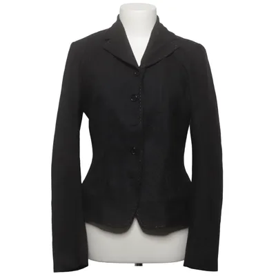 Blazer (Schwarz) von Faconnable Acetat, Elasthan, Polyester, Viskose, Wolle
