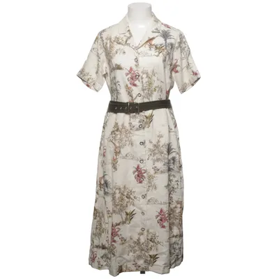 Skjortklänning (Beige, Flerfärgad) från LCW Vision Bomull, Linne, Polyester