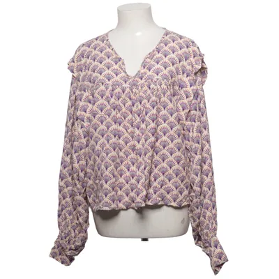 Blus (Beige, Lila, Gul) från Azzurro Viskos