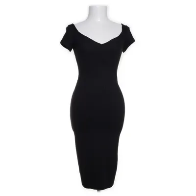 Klänning (Svart) från Zara Collection Elastan, Polyester