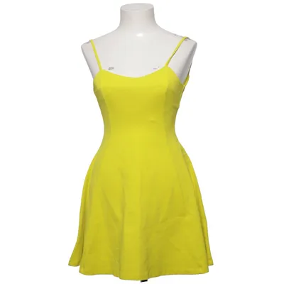 Kleid (Gelb) von Zara Baumwolle, Elasthan, Polyamid