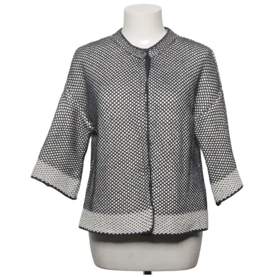 Cardigan (Zwart, Wit) van Motivi Acryl, Katoen, Polyester