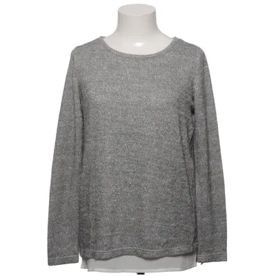 Pull-over (Gris, Blanc) de Mishumo Fibre métallique, Polyester, Viscose