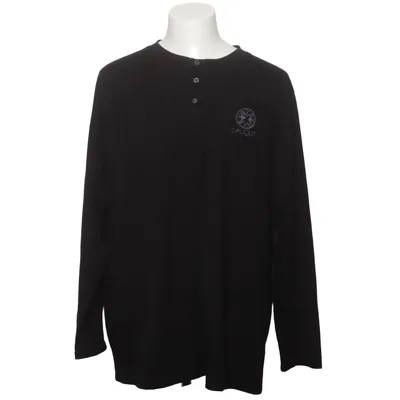 T-shirt manches longues (Noir) de Lalique Coton, Polyester