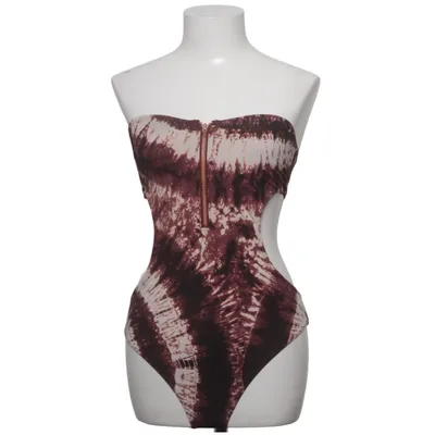 Swimsuit (Purple, Beige) from H&M Polyamide