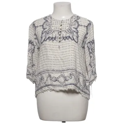 Blus (Vit, Blå) från Maeve Viskos