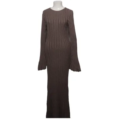 Långklänning (Brun) från Adoore Akryl, Bomull, Polyester