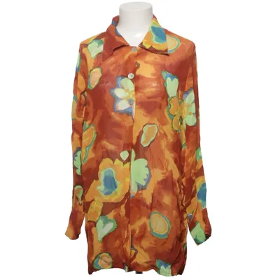 Shirt (Bruin, Geel, Groen) van Savann Viscose