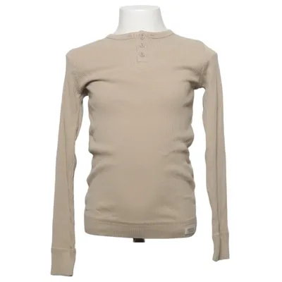 Henley T-shirt (Beige) fra MarMar Copenhagen Bomuld, Modal