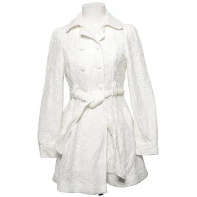 Trench coat (White) from Atmosphere Cotton, Polyester