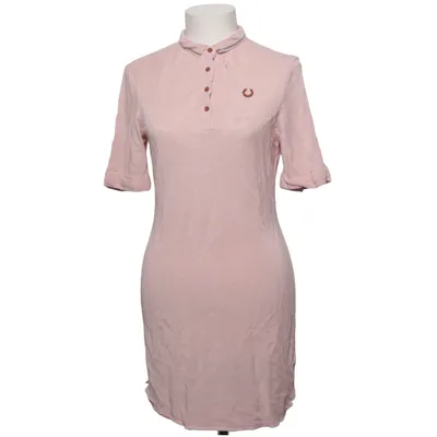 Polokleid (Pink) von Fred Perry Baumwolle, Viskose