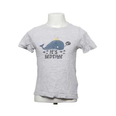 T-shirt (Gray, Blue) from Lupilu Cotton, Viscose