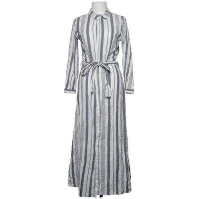 Robe chemise (Bleu, Blanc) de ONLY Blue Denim Coton