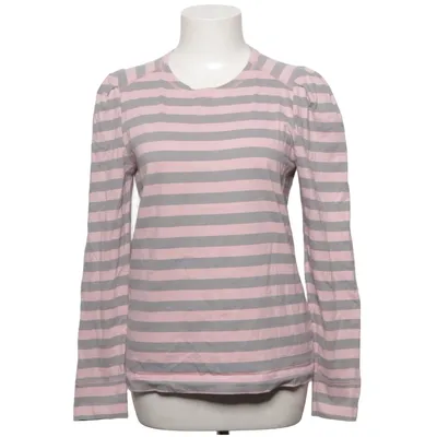 T-shirt à manches longues (Rose, Gris) de Ganni Coton biologique