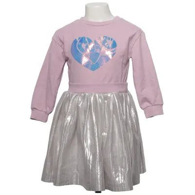 Robe (Rose, Argent) de Kiki & Koko Coton, Polyester