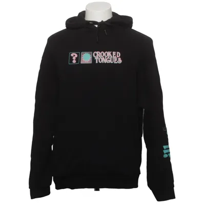 Hoodie (Black) from Crooked Tongues Cotton