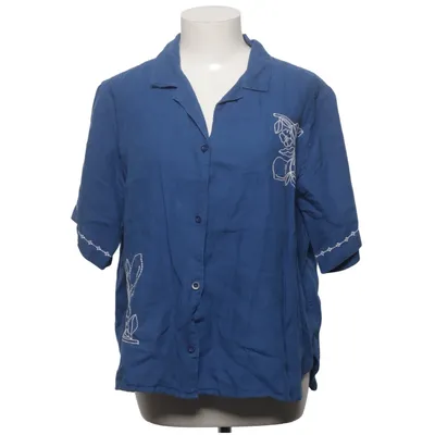 Chemise à manches courtes (Bleu) de Dedicated Lin