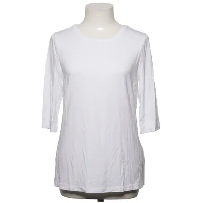 Långärmad t-shirt (Vit) från Riani Elastan, Viskos