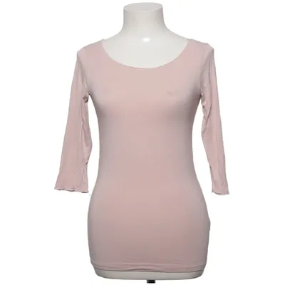 T-shirt à manches longues (Rose) de Majestic Filatures Élasthane, Viscose