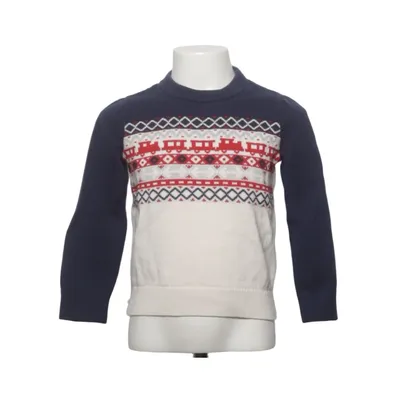 Weihnachtspullover (Blau, Weiß, Rot) von BabyGap Baumwolle
