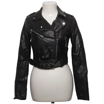 Bikerjacka (Svart) från Stradivarius Polyuretan