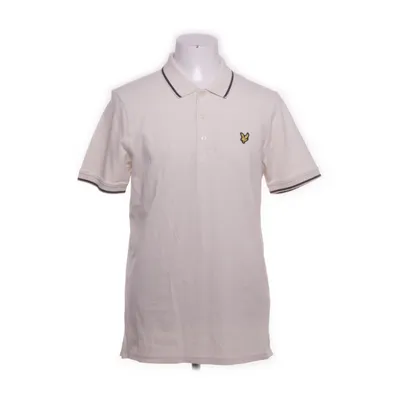 Polotrøje (Hvid) fra Lyle & Scott Bomuld, Elastan