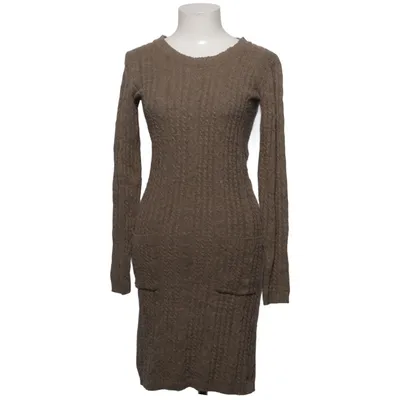 Jurk (Bruin) van Noom Kasjmier, Katoen, Polyamide, Viscose