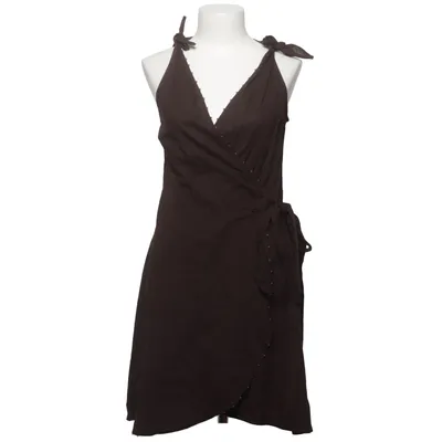 Wrap dress (Brown) from Lepel Cotton