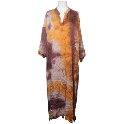 Maxikjole (Brun, Gul, Lilla) fra Black Colour Viscose