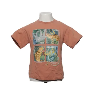 T-shirt (Brun) fra H&M x Angela McKay Bomuld