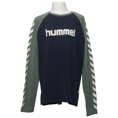Långärmad t-shirt (Blå, Grön, Vit) från Hummel Ekologisk bomull