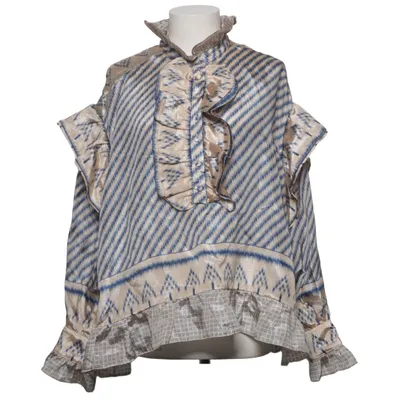 Blus (Blå, Beige, Flerfärgad) från Joseph Återvunnen polyester