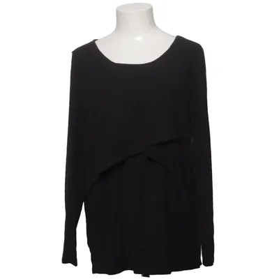 Nursing blouse (Black) from Mamalicious Elastane, Viscose