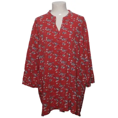 Blouse (Rouge, Multicolore) de Amalia Coton