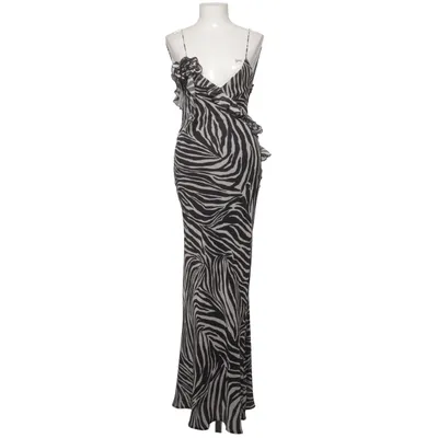 Maxikleid (Schwarz, Weiß) von Zara Polyester