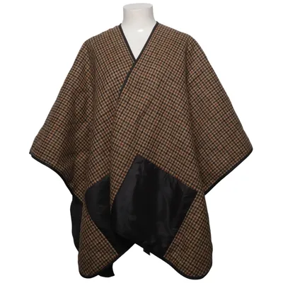 Cape (Brun, Sort) fra Weekend MaxMara Polyester, Uld