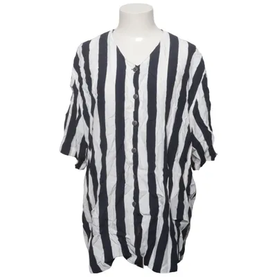 Top (Blue, White) from Eton Viscose