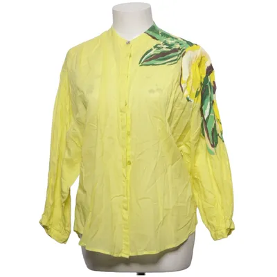 Blouse (Yellow, Green, White) from Pom Amsterdam Cotton