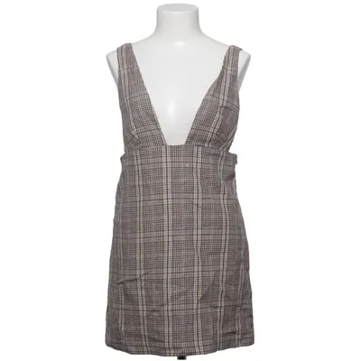 Hängselklänning (Beige, Svart, Brun, Flerfärgad) från Zara Acetat