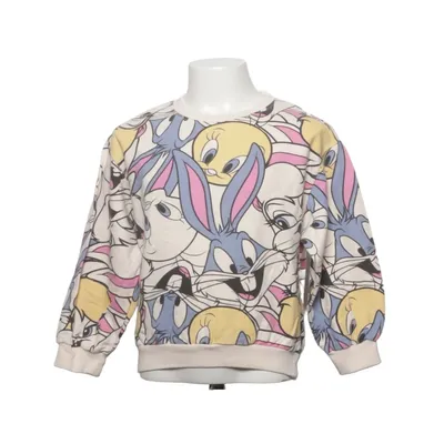 Sweatshirt (Blanc, Multicolore) de Looney Tunes Coton, Élasthane