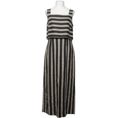 Dress (Black, Beige) from Matisse Linen
