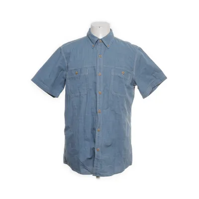 Kortärmad skjorta (Blå) från GH Bass & Co Bomull, Polyester