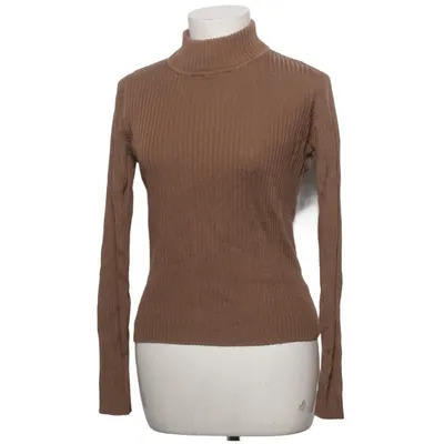 Pul à col roulé (Marron) de Paon Coton, Viscose
