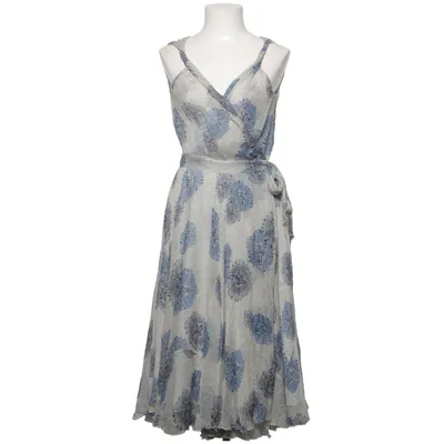 Robe portefeuille (Bleu, Blanc) de Stills Polyester, Soie