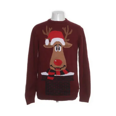 Christmas sweater (Red, Multicolored) from Manguun Cotton